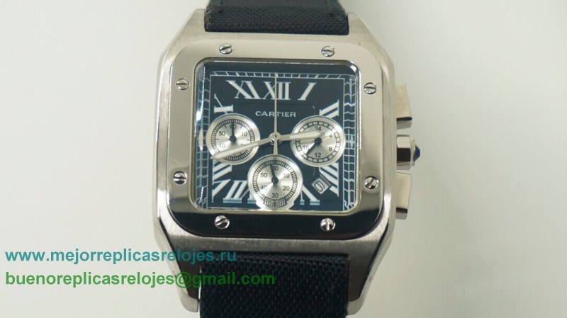 Relojes Replicas Cartier Santos Working Chronograph CRH37