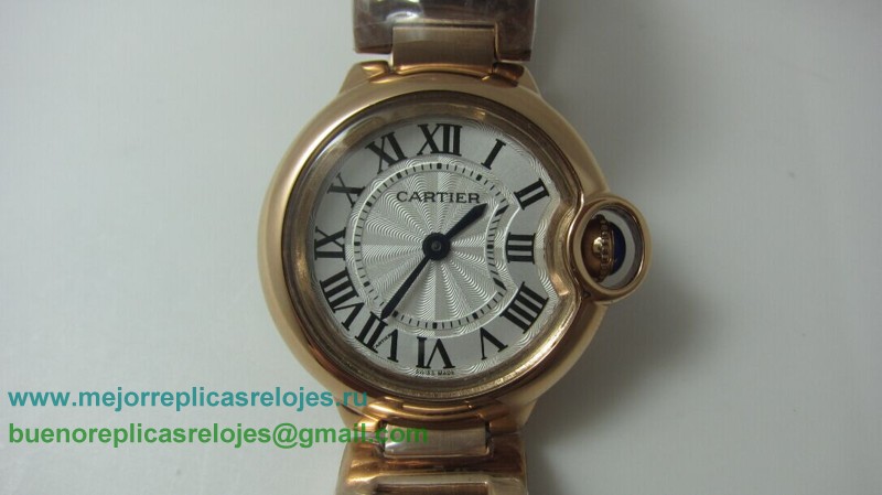 Relojes Replicas Cartier Ballon bleu de Cartier Cuarzo S/S CRD40