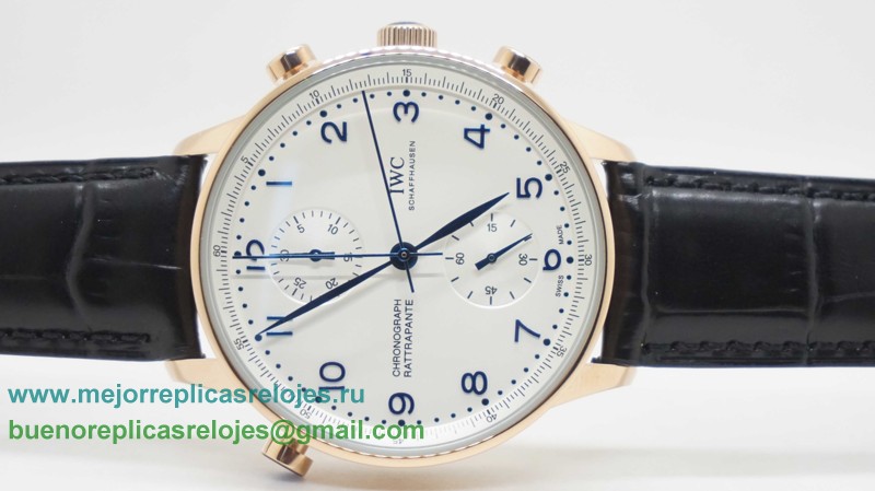 Replica De Relojes IWC Portugieser Working Chronograph ICH150