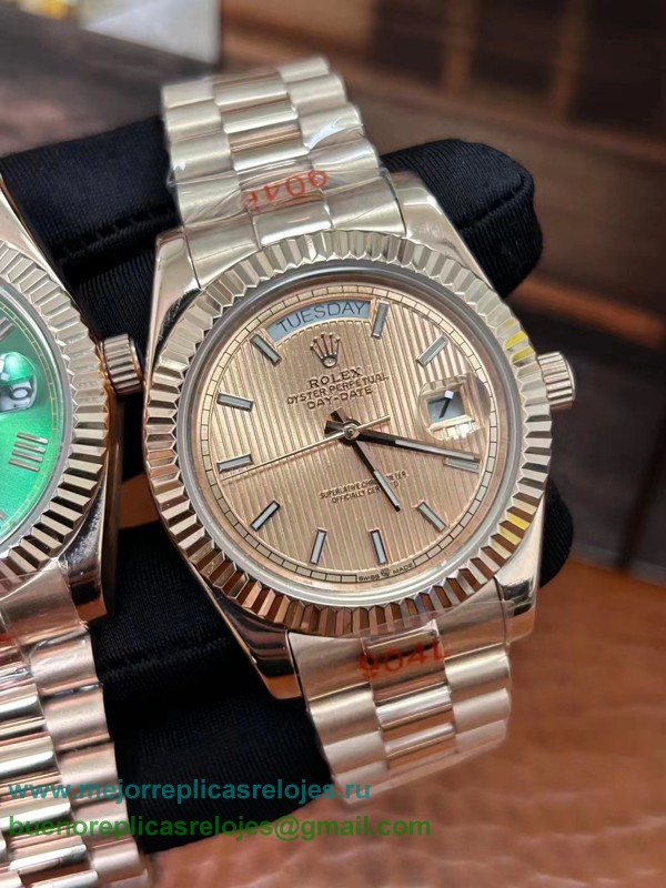 Replicas Relojes Rolex Day-Date Automatico S/S 41MM Sapphire RXHS90