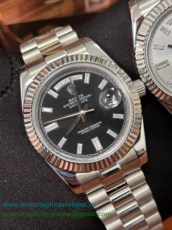 Replicas Relojes Rolex Day-Date Automatico S/S 41MM Sapphire RXHS92