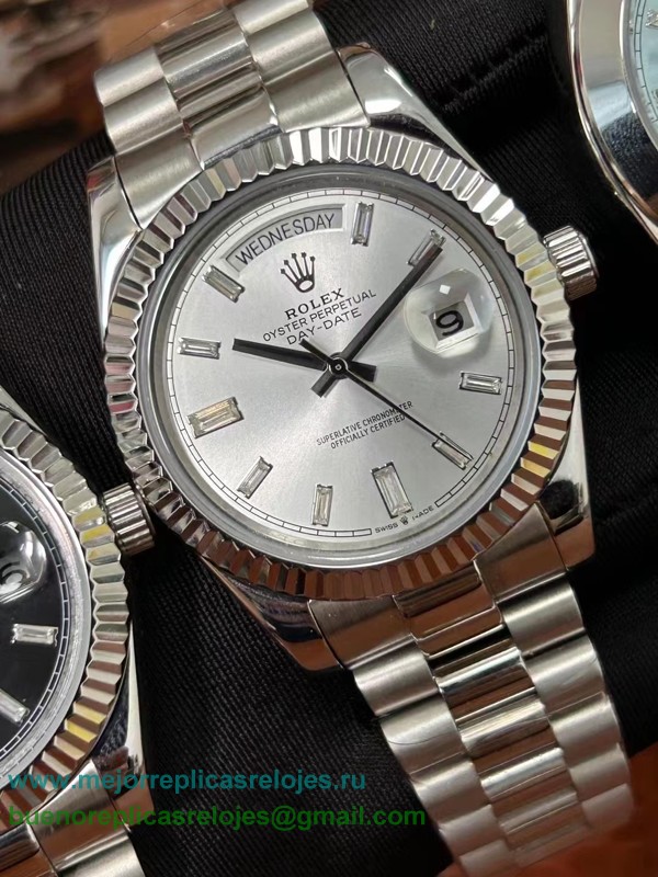 Replicas Relojes Rolex Day-Date Automatico S/S 41MM Sapphire RXHS93