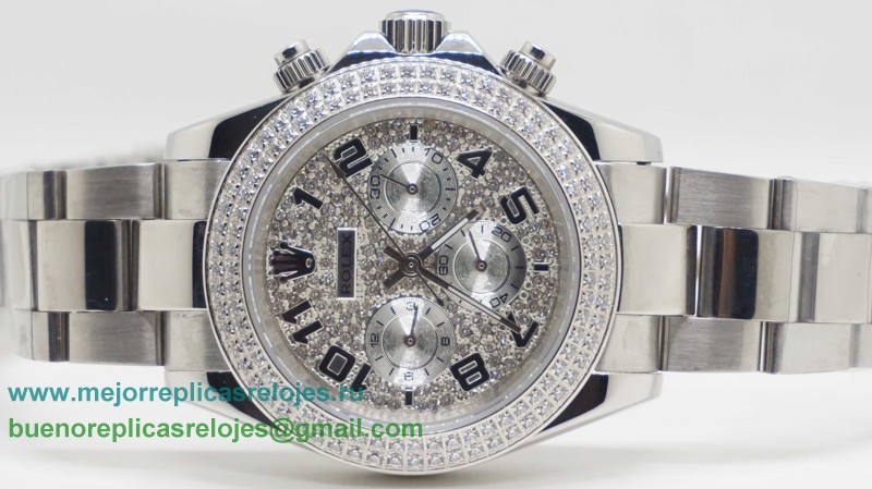 Replicas De Relojes Rolex Daytona Automatico Diamonds S/S RXH132
