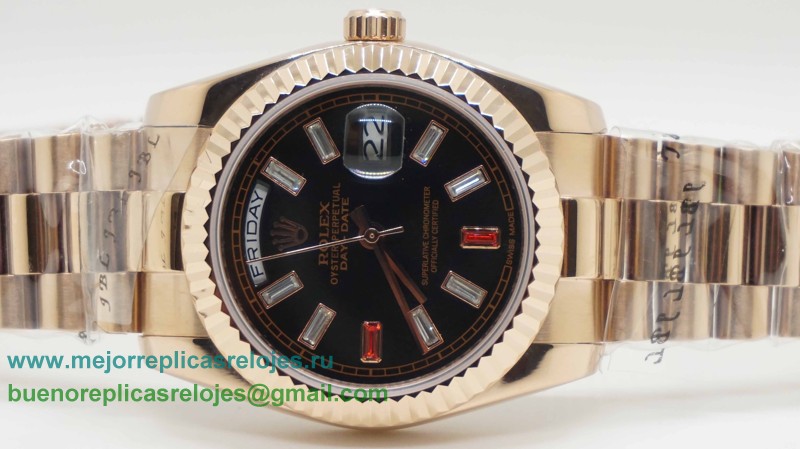 Replicas De Relojes Rolex Day-Date Automatico S/S 36MM Sapphire RXH220