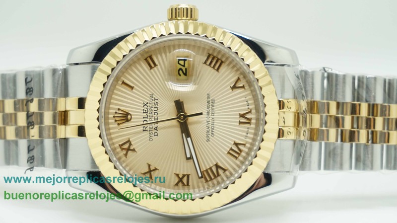 Replicas De Relojes Rolex Datejust Automatico S/S 36MM Sapphire RXH251