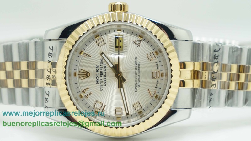 Replicas De Relojes Rolex Datejust Automatico S/S 36MM Sapphire RXH254
