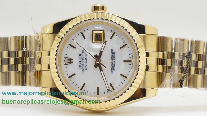 Replicas De Relojes Rolex Datejust Automatico S/S 36MM Sapphire RXH316