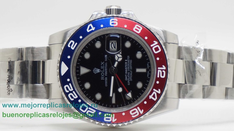 Replicas De Relojes Rolex GMT-Master II Automatico S/S RXH321