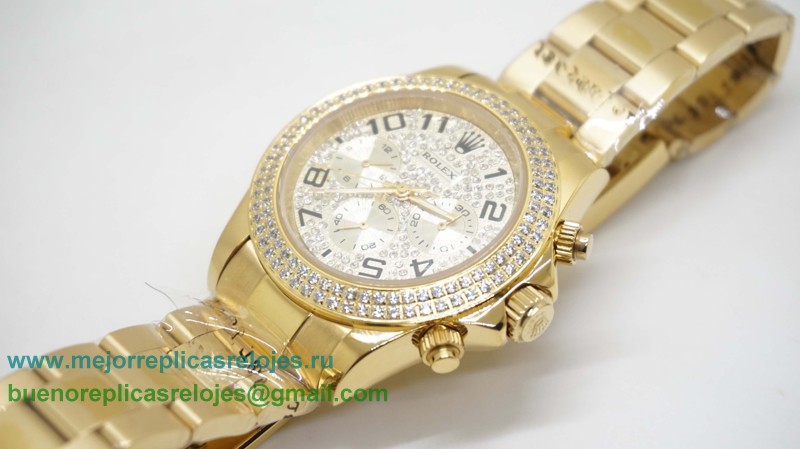 Replicas De Relojes Rolex Daytona Automatico Diamonds S/S RXH340