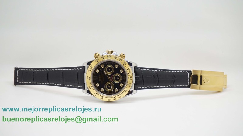 Replicas De Relojes Rolex Daytona Automatico Cuero RXH347