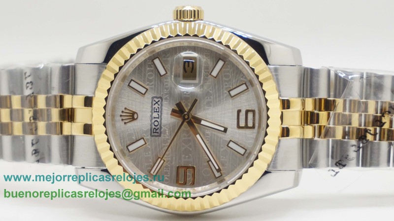 Replicas De Relojes Rolex Datejust Automatico S/S 36MM Sapphire RXH360