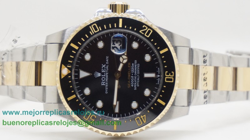 Replicas De Relojes Rolex Sea Dweller Automatico S/S Ceramic Bezel Sapphire RXH408