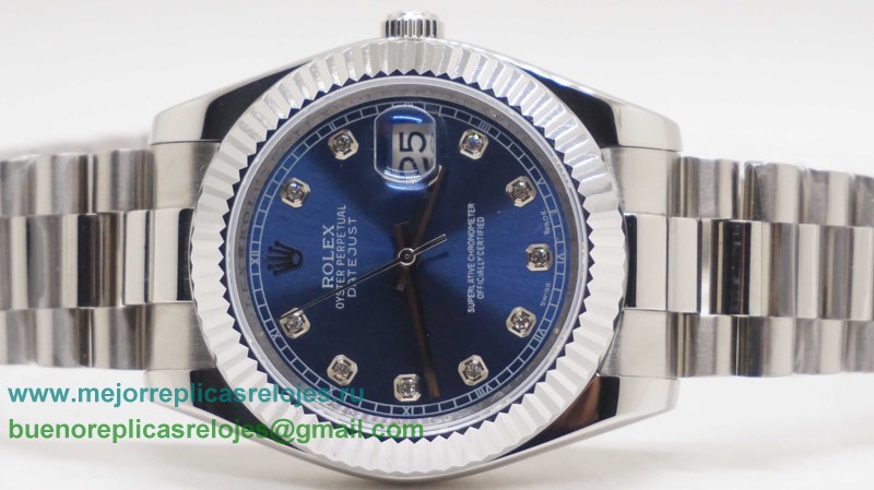 Replicas De Relojes Rolex Datejust Automatico S/S 41MM Sapphire RXH454