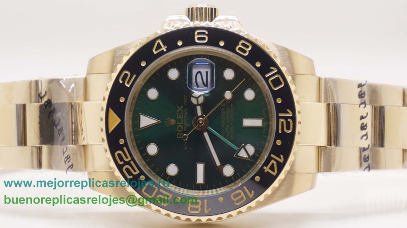 Replicas De Relojes Rolex GMT-Master II Automatico S/S Ceramic Bezel Sapphire RXH471