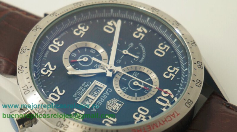 Replica Reloj Tag Heuer Carrera Calibre 16 Working Chronograph THH37