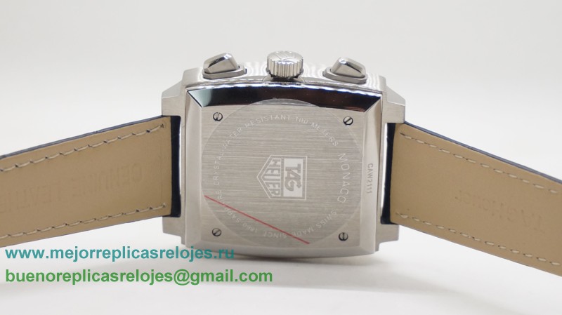 Replica Reloj Tag Heuer Monaco Calibre 12 Working Chronograph THH105