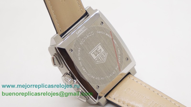 Replica Reloj Tag Heuer Monaco Calibre 12 Working Chronograph THH105