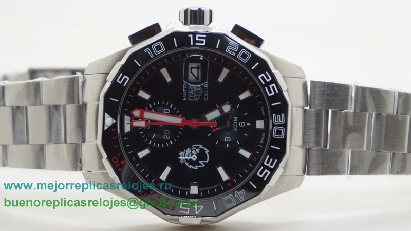 Replica Reloj Tag Heuer Aquaracer Working Chronograph S/S THH124