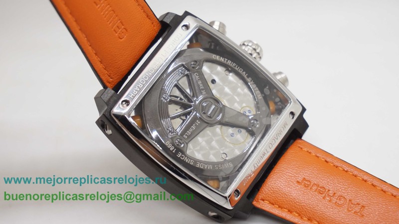Replica Reloj Tag Heuer Monaco Calibre 36 Working Chronograph THH139