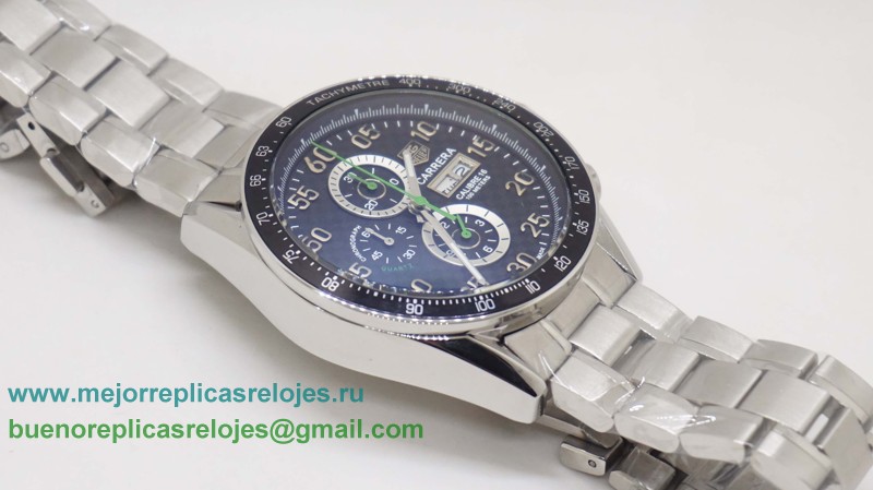 Replica Reloj Tag Heuer Carrera Calibre 16 Working Chronograph S/S THH140