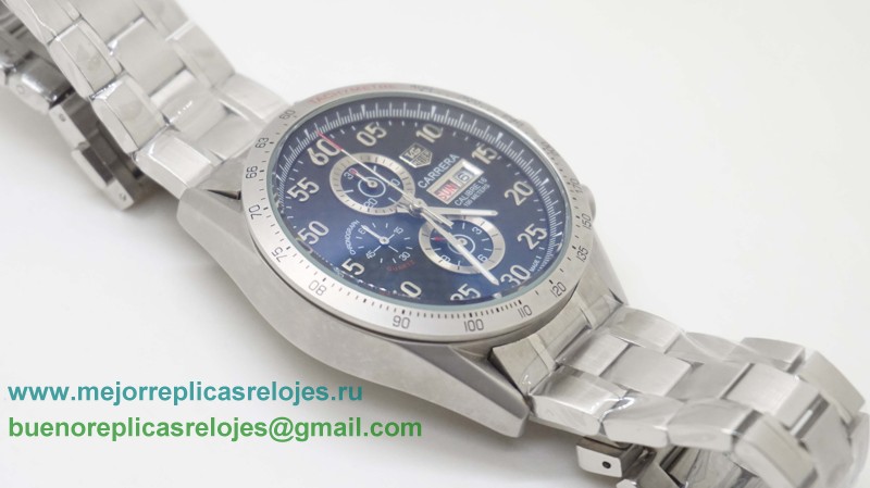 Replica Reloj Tag Heuer Carrera Calibre 16 Working Chronograph S/S THH141